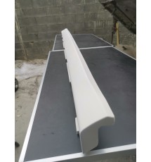 Left side sill in fiber for Peugeot 208