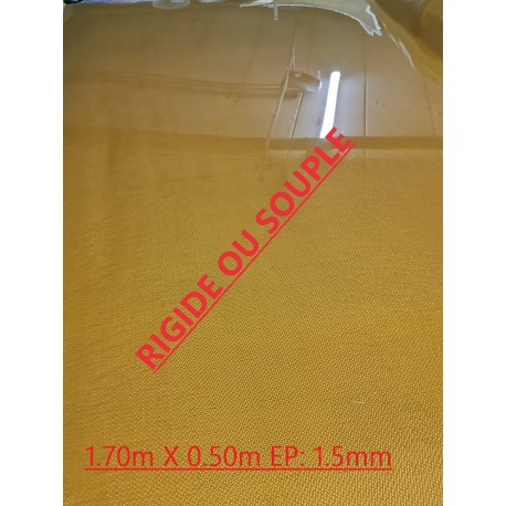 Kevlar/fiber wheel arch plate (Asphalt) RIGID / SOFT
