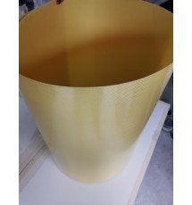 Plaque pour passage de roue en kevlar/fibre (Asphalte) RIGIDE