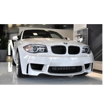 FIBER FRONT BUMPER FOR BMW SERIES 1 LOOK M1