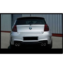 FIBER REAR BUMPER FOR BMW SERIES 1 LOOK M1 E81/E87