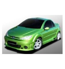 FIBER FRONT BUMPER FOR PEUGEOT 206 RUNNER